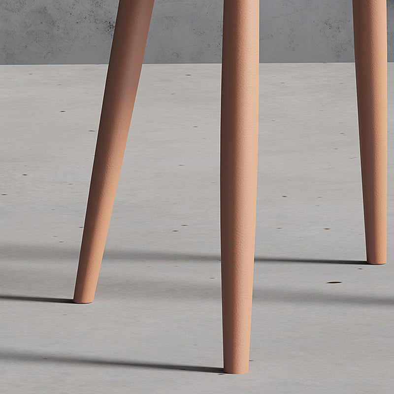 Contemporary Metal Dining Chair Dining Armless Chair for Restaurant Use Clearhalo 'Dining Chairs' 'Dining Tables & Seating' 'dining_chair' 'furn' 'furn_dining_chair' 'Furniture' 'Kitchen & Dining Furniture' 5186610