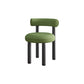 Contemporary Velvet Dining Armless Chair Metal Dining Chairs for Home Use Green 1 Piece Clearhalo 'Dining Chairs' 'Dining Tables & Seating' 'dining_chair' 'furn' 'furn_dining_chair' 'Furniture' 'Kitchen & Dining Furniture' 5186659