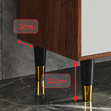 3-Drawer Dining Server Solid Wood and Manufactured Wood Cabinets Server Clearhalo 'buffet_sideboard' 'Buffets & Sideboards' 'furn' 'furn_buffet_sideboard' 'Furniture' 'Kitchen & Dining Furniture' 5190019