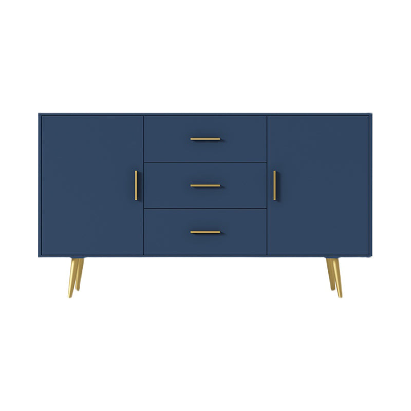 3-Drawer Engineered Wood Server Modern Simple Sideboard for Living Room