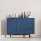 3-Drawer Engineered Wood Server Modern Simple Sideboard for Living Room