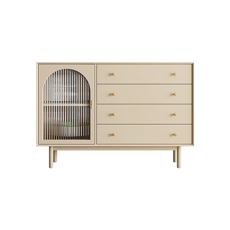 Pine Wood Living Room Sideboard Cabinet Modern Server with Drawers and Storage https: res.litfad.com site img item 2022 07 25 5190101 1200x1200.jpg Glass Clearhalo 'buffet_sideboard' 'Buffets & Sideboards' 'furn' 'furn_buffet_sideboard' 'Furniture' 'Kitchen & Dining Furniture' 5190101