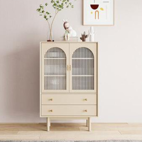 Pine Wood Living Room Sideboard Cabinet Modern Server with Drawers and Storage Clearhalo 'buffet_sideboard' 'Buffets & Sideboards' 'furn' 'furn_buffet_sideboard' 'Furniture' 'Kitchen & Dining Furniture' 5190111