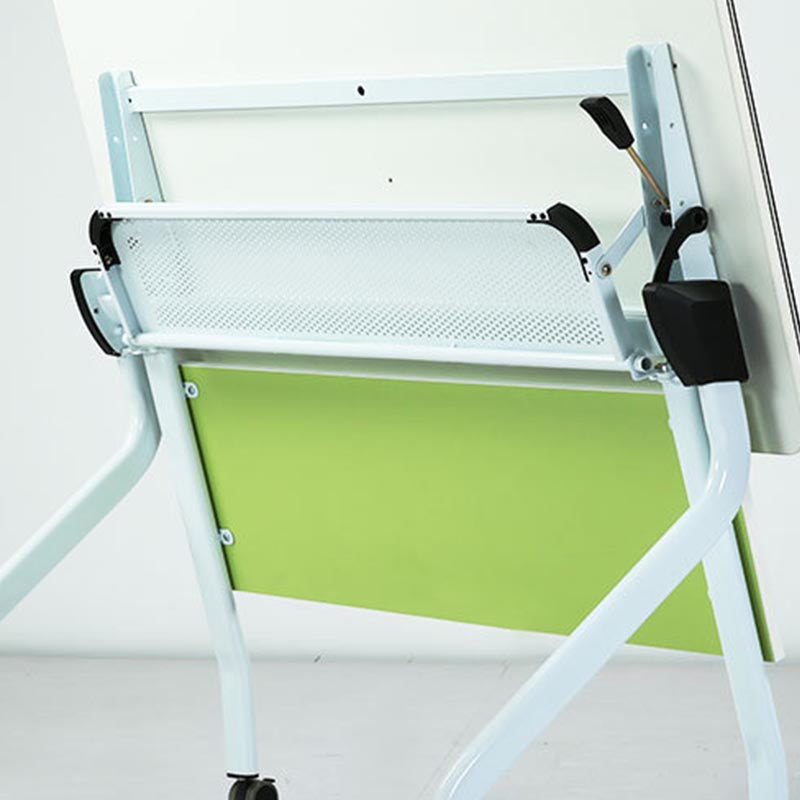 MODERNA MODERNO DI UFFICIO IN LEGNO CON RUOTTO A CASPER DESCA RETTANGULARE PER UFFICIO