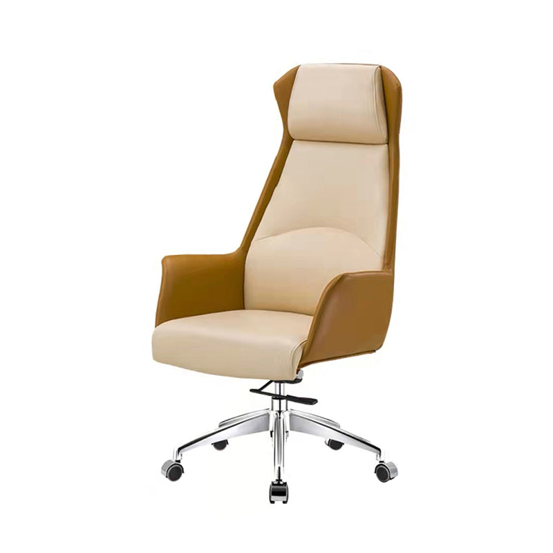 Executive Swivel Chair met Chrome Base Modern Computer Chair met wielen