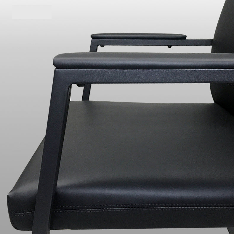 Moderne stijl arm werkstoel faux lederen high back bureau stoel