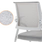 Modern Office Chair with Arms Mid Back Conference Chair with White Frame Clearhalo 'furn' 'furn_office_chair' 'Furniture' 'Office Chairs' 'Office Furniture' 'office_chair' 5190561