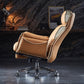 Faux Leather Executive Chair Modern High Back Padded Arms Office Chair Clearhalo 'furn' 'furn_office_chair' 'Furniture' 'Office Chairs' 'Office Furniture' 'office_chair' 5190608