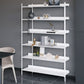 12.60 "W boekenkast hedendaagse stijl open back -boekenplank voor thuiskantoor