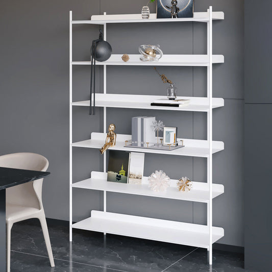 12.60 "W boekenkast hedendaagse stijl open back -boekenplank voor thuiskantoor