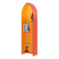 Modern Style Bookshelf Standard Closed Back Bookshelf for Home