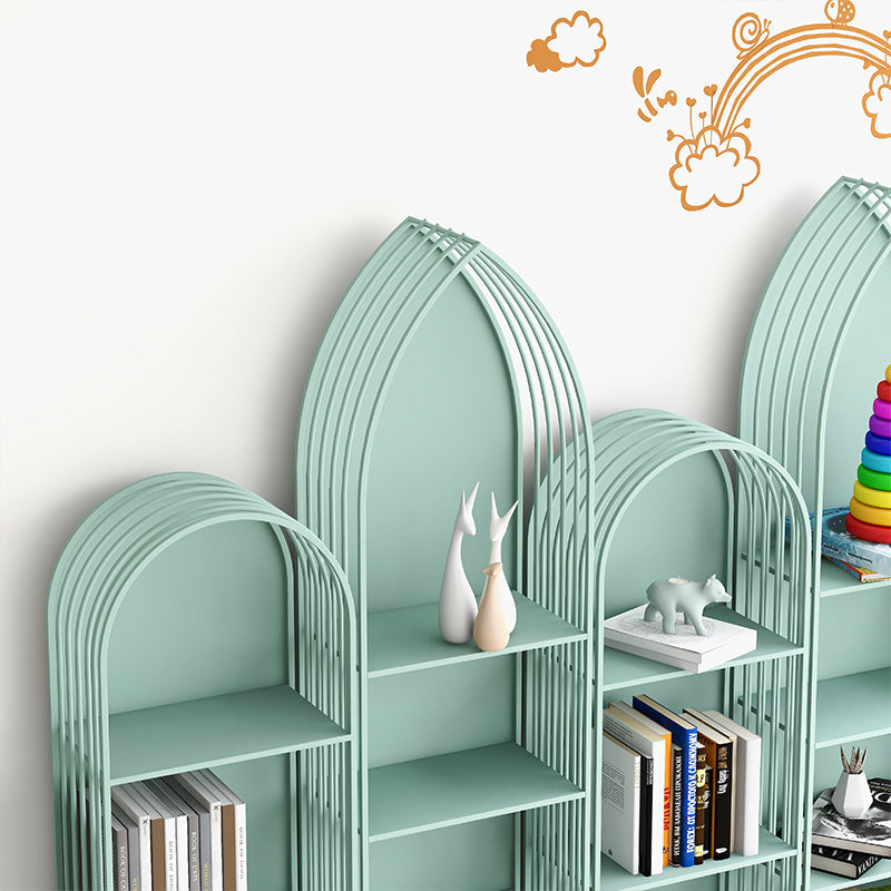 Modern Style Bookshelf Standard Closed Back Bookshelf for Home