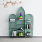 Modern Style Bookshelf Standard Closed Back Bookshelf for Home