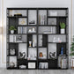 11.81 "W Bibliothèque Style Contemporain Open Back Bookshelf pour Home Office
