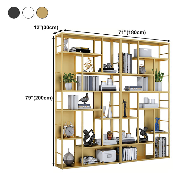 11.81 "W Bibliothèque Style Contemporain Open Back Bookshelf pour Home Office