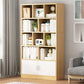 Engineered Wood Shelf Bookcase Modern Bookshelf for Study Room