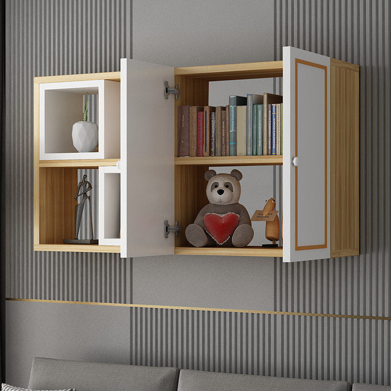 Libreria di legno contemporanea Montata Bookshelf chiuse per la casa per l'home office