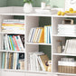 Standard Bookshelf With Doors Contemporary Bookcase for Study Room