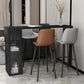 Contemporary Style Bar Counter Table Sintered Stone Table for Kitchen Clearhalo 'Bar Furniture' 'Bar Tables' 'bar_tables' 'furn' 'furn_bar_tables' 'Furniture' 'Kitchen & Dining Furniture' 5191120