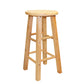 Modern Armless Backless Counter Stool Wood Cashier Bar Stool with Wooden Seat and Pedal Clearhalo 'Bar Furniture' 'Bar Stools' 'bar_stools' 'furn' 'furn_bar_stools' 'Furniture' 'Kitchen & Dining Furniture' 5191411