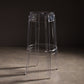 Modern Style Bar-stool Acrylic Round Counter Bar Stool for Kitchen Bar Clearhalo 'Bar Furniture' 'Bar Stools' 'bar_stools' 'furn' 'furn_bar_stools' 'Furniture' 'Kitchen & Dining Furniture' 5191457