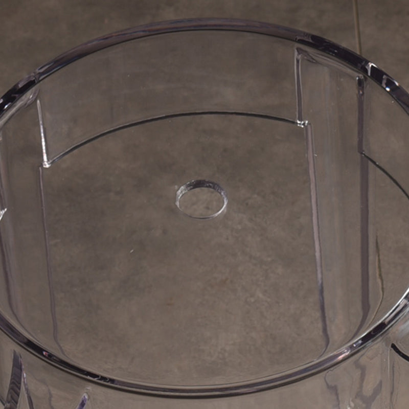 Modern Style Bar-stool Acrylic Round Counter Bar Stool for Kitchen Bar Clearhalo 'Bar Furniture' 'Bar Stools' 'bar_stools' 'furn' 'furn_bar_stools' 'Furniture' 'Kitchen & Dining Furniture' 5191459