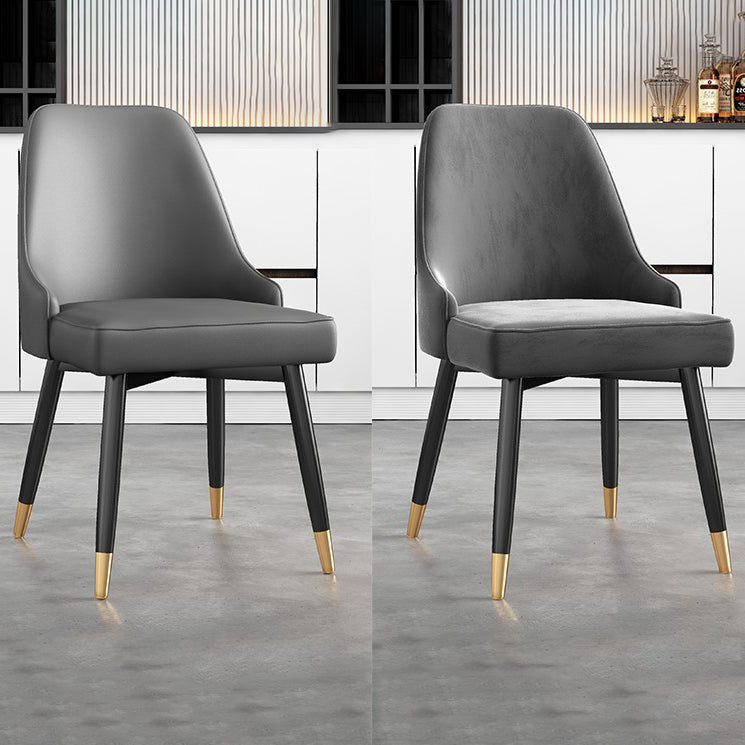 Glam Black Iron Dinette Set 1/2/5/7 Pieces Rectangle Sintered Stone Top Dining Table Set