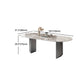 Modern Oval Sintered Stone Dining Table Set 1/4/5/7 Pieces Dining Set for Home Use