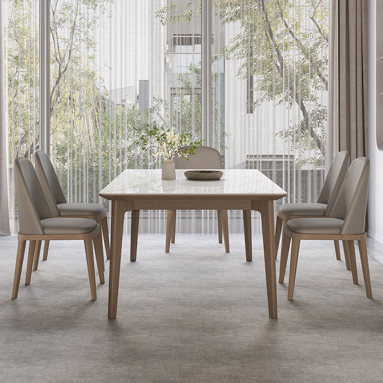 Modern Sintered Stone Dining Set 1/4/5/7 Pieces Dining Table Set for Home Use