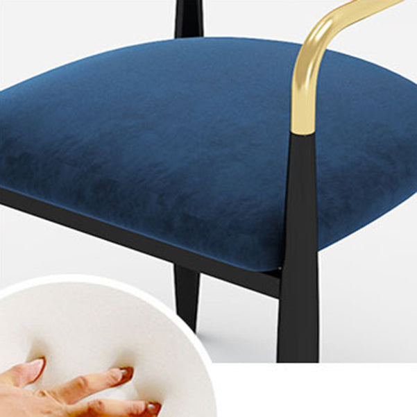 Glam Black Sintered Stone Dining Table Set 1/2/5 Pieces Dining Set for Home Use Clearhalo 'Dining Room Sets' 'Dining Tables & Seating' 'dining_room_set' 'furn' 'furn_dining_room_set' 'Furniture' 'Kitchen & Dining Furniture' 5191654