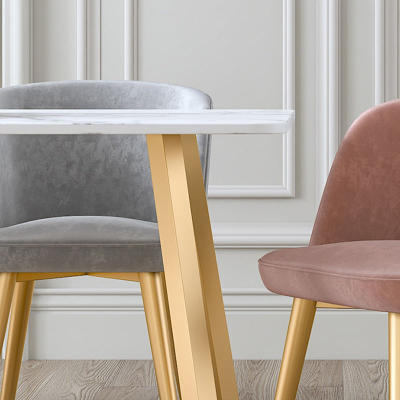 Table à manger de luxe traditionnelle Table du site de salle à manger en pierre pour la maison