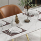Traditional Luxury Rectangle Table Stone Double Pedestal Dining Site Table Clearhalo 'Dining Tables & Seating' 'Dining Tables' 'dining_table' 'furn' 'furn_dining_table' 'Furniture' 'Kitchen & Dining Furniture' 5191681