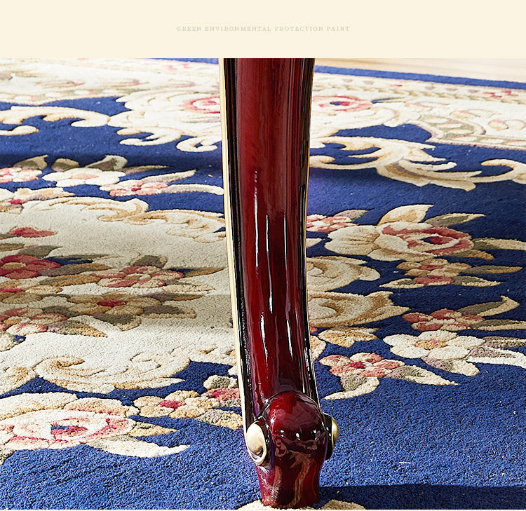 Rectángulo de muebles de mármol 4 patas colección de comedor para comedor