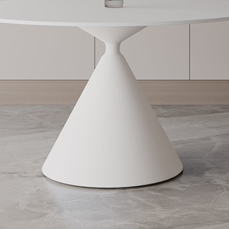 Sintered Stone Home Dining Table Modern Round Dining Room Table Clearhalo 'Dining Tables & Seating' 'Dining Tables' 'dining_table' 'furn' 'furn_dining_table' 'Furniture' 'Kitchen & Dining Furniture' 5191834