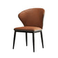 Modern Design Armless Wingback Parsons Chairs Faux Leather Side Chair