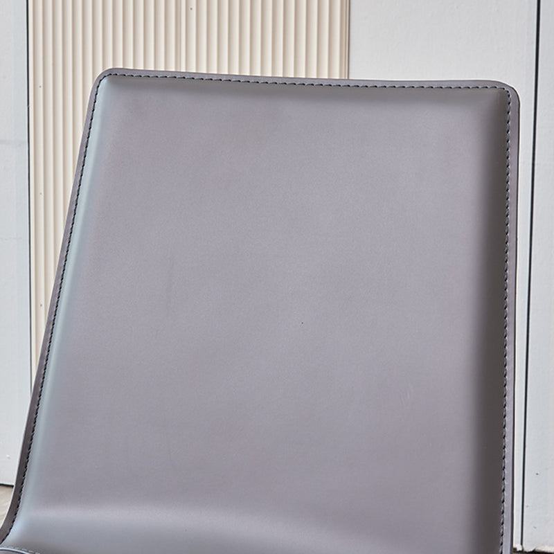 Silla de comedor de comedor de metal de estilo moderno para uso en el hogar