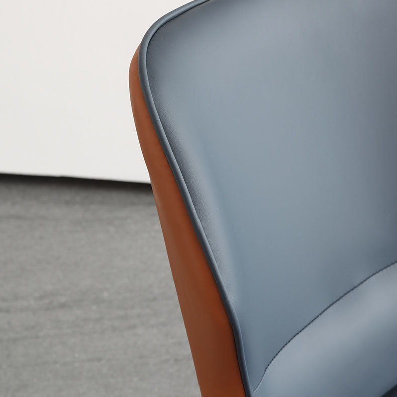 Sillas laterales de ala de ala sin brazo de estilo industrial silla lateral falsa