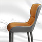 Industrial Style Arm Wingback Parsons Chairs Faux Leather Side Chair