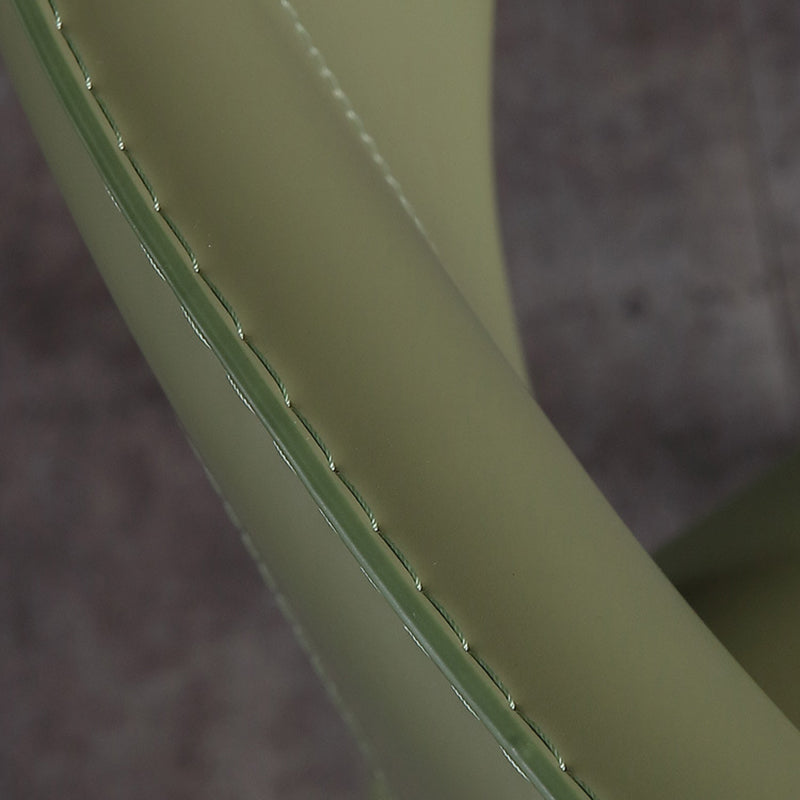 Contemporary Leather Dining Chair Wingback Side Chair for Restaurant Use Clearhalo 'Dining Chairs' 'Dining Tables & Seating' 'dining_chair' 'furn' 'furn_dining_chair' 'Furniture' 'Kitchen & Dining Furniture' 5192366