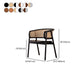Dining Room Arm Chairs Modern Solid Wood Kitchen Chair for Home