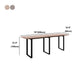 Pine Wood Bar Dining Table Industrial Rectangle Bar Table with Sled Pedestal Clearhalo 'Bar Furniture' 'Bar Tables' 'bar_tables' 'furn' 'furn_bar_tables' 'Furniture' 'furniture_bar_tables' 'Kitchen & Dining Furniture' 5197995