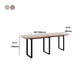 Pine Wood Bar Dining Table Industrial Rectangle Bar Table with Sled Pedestal Clearhalo 'Bar Furniture' 'Bar Tables' 'bar_tables' 'furn' 'furn_bar_tables' 'Furniture' 'furniture_bar_tables' 'Kitchen & Dining Furniture' 5197998