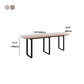 Pine Wood Bar Dining Table Industrial Rectangle Bar Table with Sled Pedestal Clearhalo 'Bar Furniture' 'Bar Tables' 'bar_tables' 'furn' 'furn_bar_tables' 'Furniture' 'furniture_bar_tables' 'Kitchen & Dining Furniture' 5198000