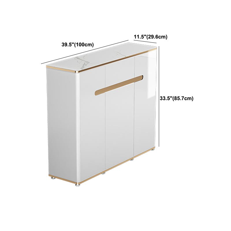 Modern 1 Drawer Sideboard Sintered Stone Dining Sideboard for Living Room Clearhalo 'buffet_sideboard' 'Buffets & Sideboards' 'furn' 'furn_buffet_sideboard' 'Furniture' 'Kitchen & Dining Furniture' 5202310