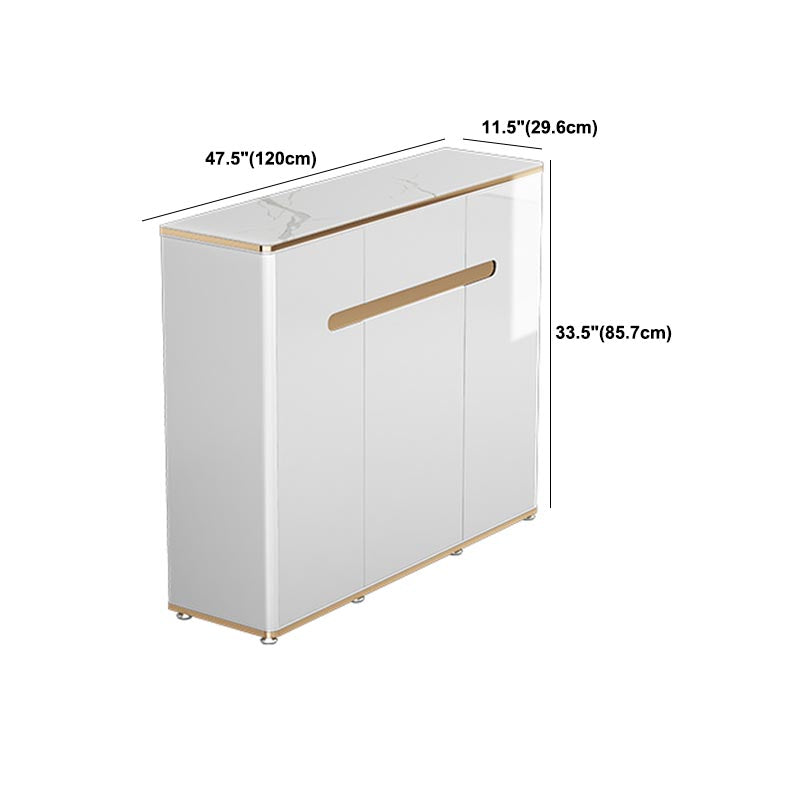 Modern 1 Drawer Sideboard Sintered Stone Dining Sideboard for Living Room Clearhalo 'buffet_sideboard' 'Buffets & Sideboards' 'furn' 'furn_buffet_sideboard' 'Furniture' 'Kitchen & Dining Furniture' 5202311