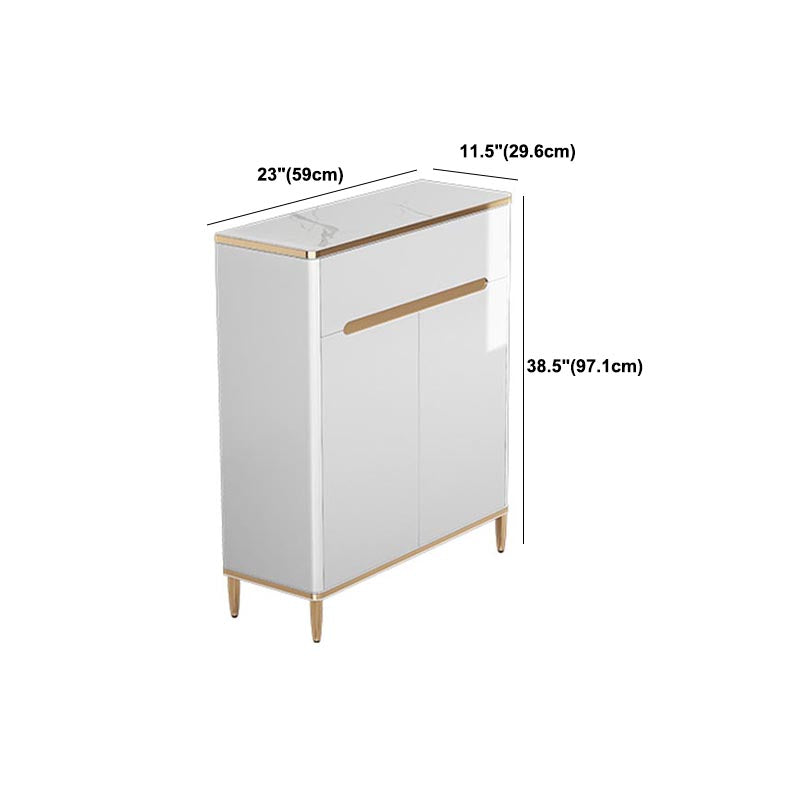 Modern 1 Drawer Sideboard Sintered Stone Dining Sideboard for Living Room Clearhalo 'buffet_sideboard' 'Buffets & Sideboards' 'furn' 'furn_buffet_sideboard' 'Furniture' 'Kitchen & Dining Furniture' 5202312