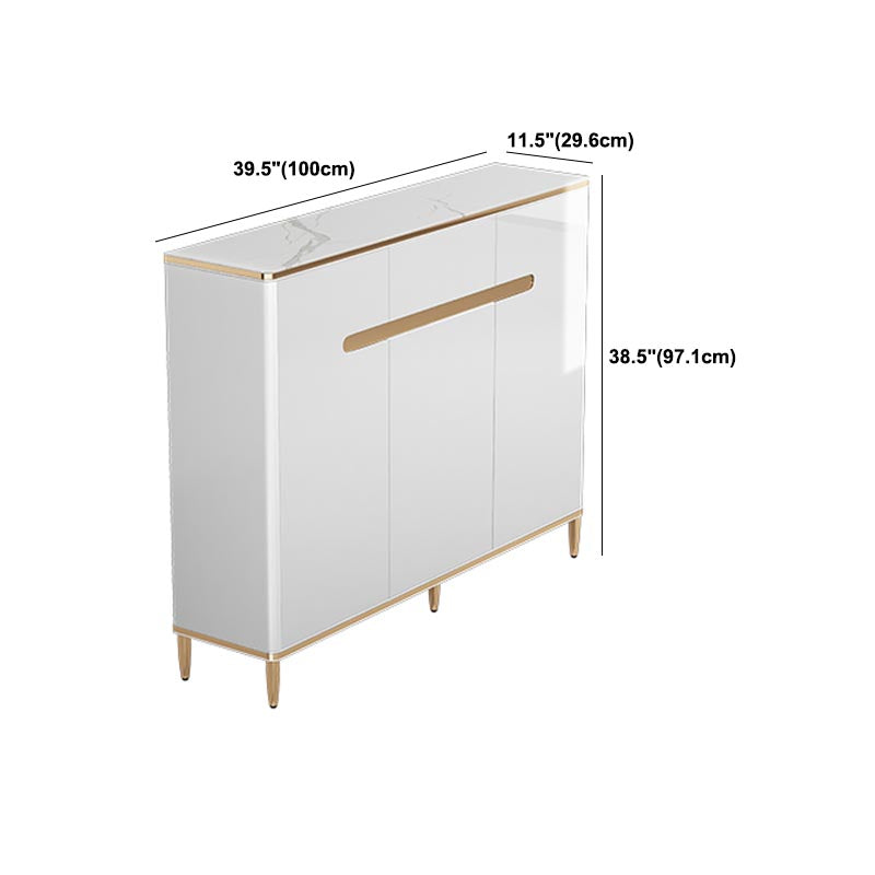 Modern 1 Drawer Sideboard Sintered Stone Dining Sideboard for Living Room Clearhalo 'buffet_sideboard' 'Buffets & Sideboards' 'furn' 'furn_buffet_sideboard' 'Furniture' 'Kitchen & Dining Furniture' 5202314
