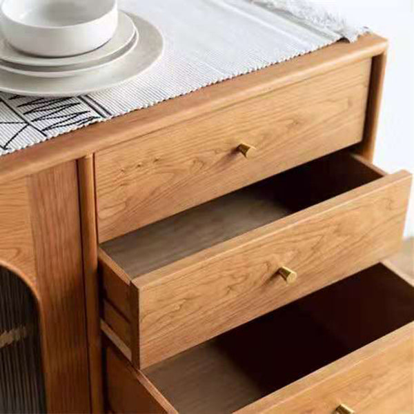 Sideboard in stile lussuoso mobile in legno con cassetti e porte