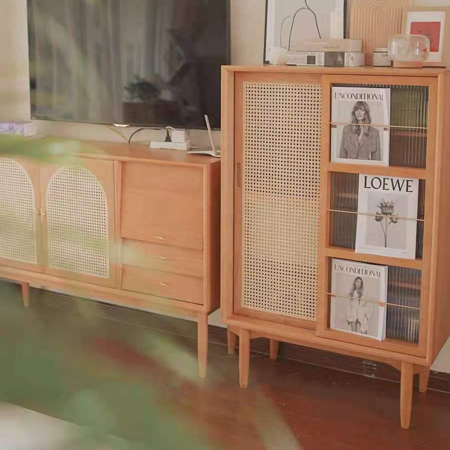 Sideboard in stile lussuoso mobile in legno con cassetti e porte