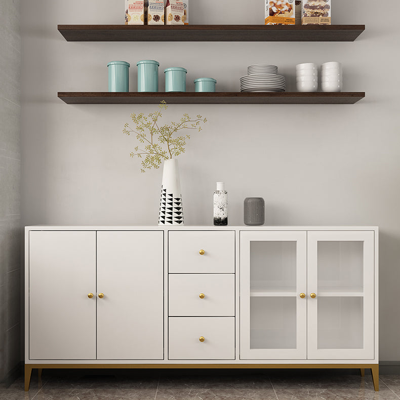 Rettangolo Cucina Sideboard moderna mobile in legno per casa
